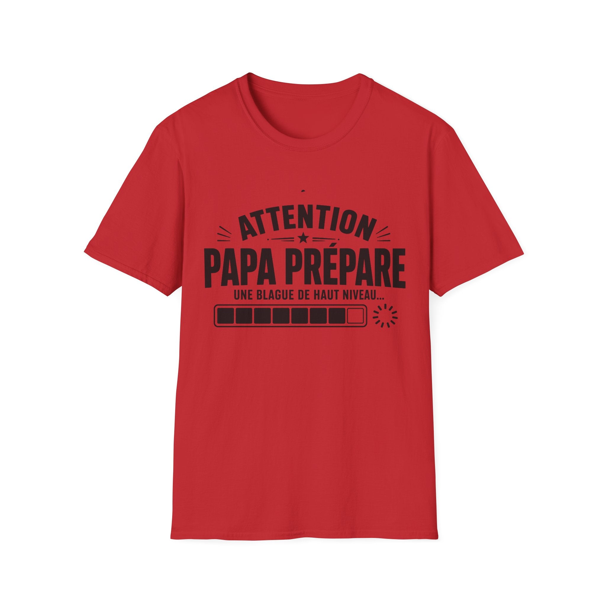 T-Shirt Papa Prépare Une Blague