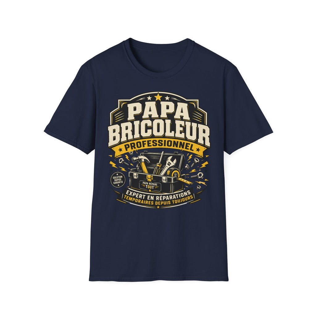 T-Shirt Papa Bricoleur Professionnel