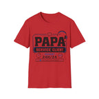 T-Shirt Papa Service Client Ouvert 24h