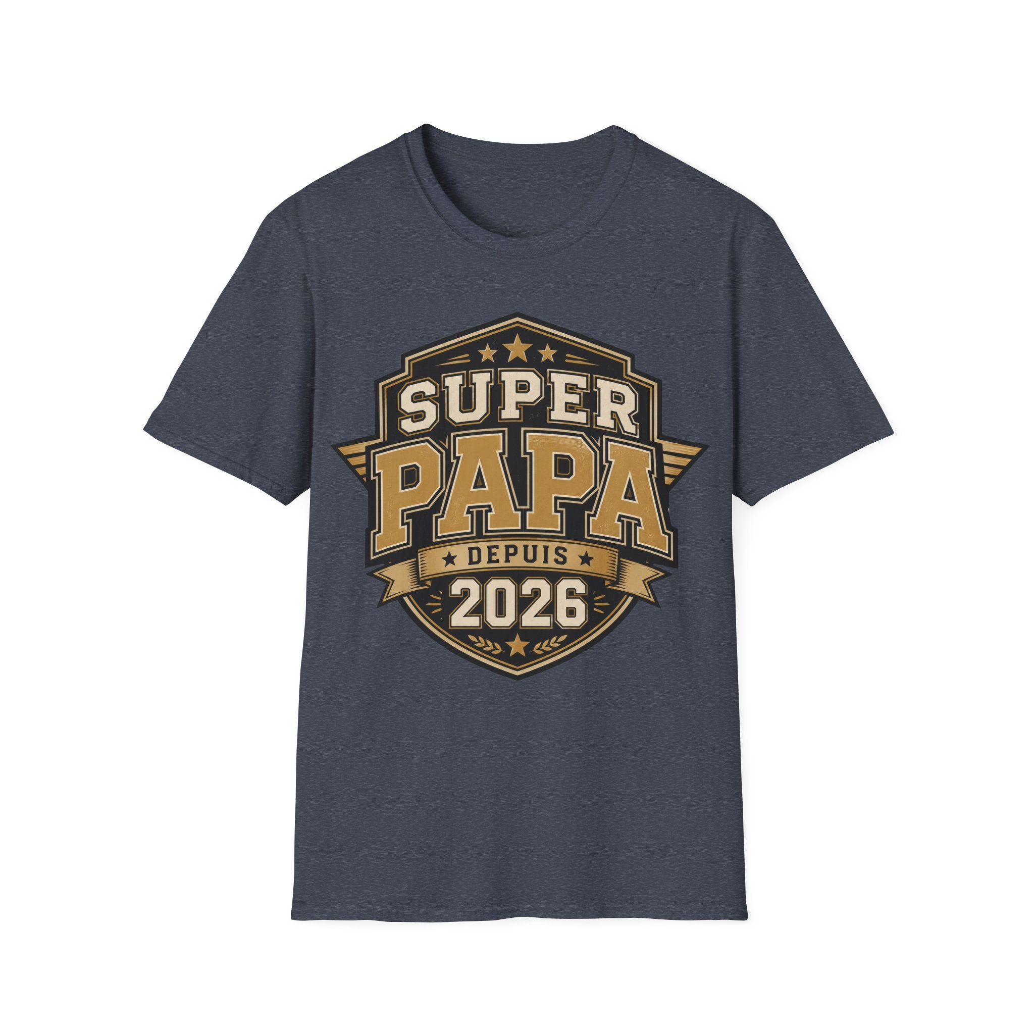 T-Shirt Super Papa Depuis 2026