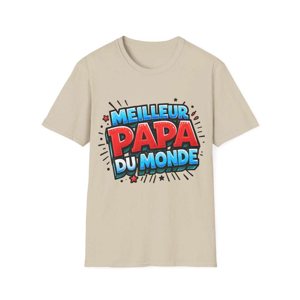 T-Shirt Meilleur Papa Du Monde