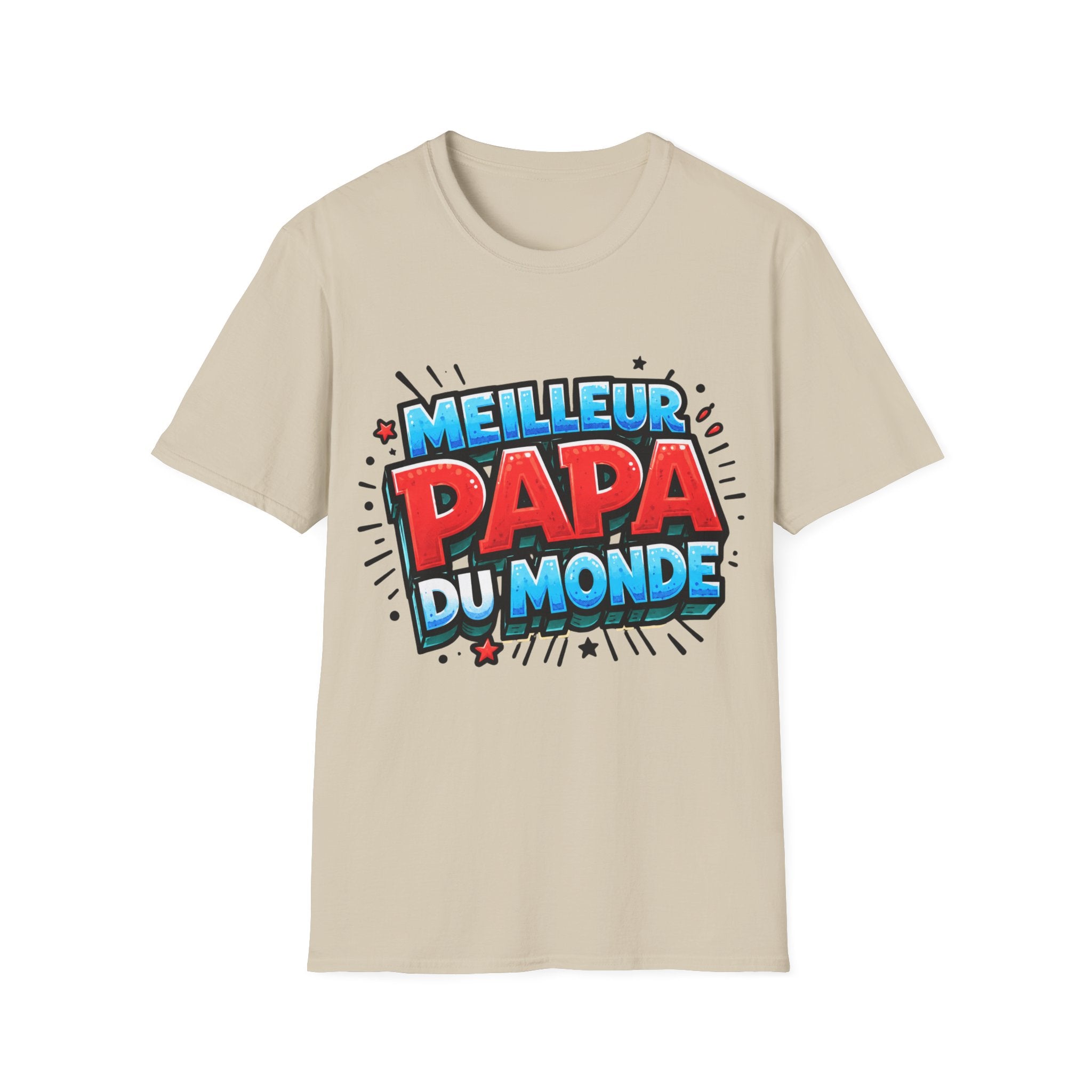 T-Shirt Meilleur Papa Du Monde
