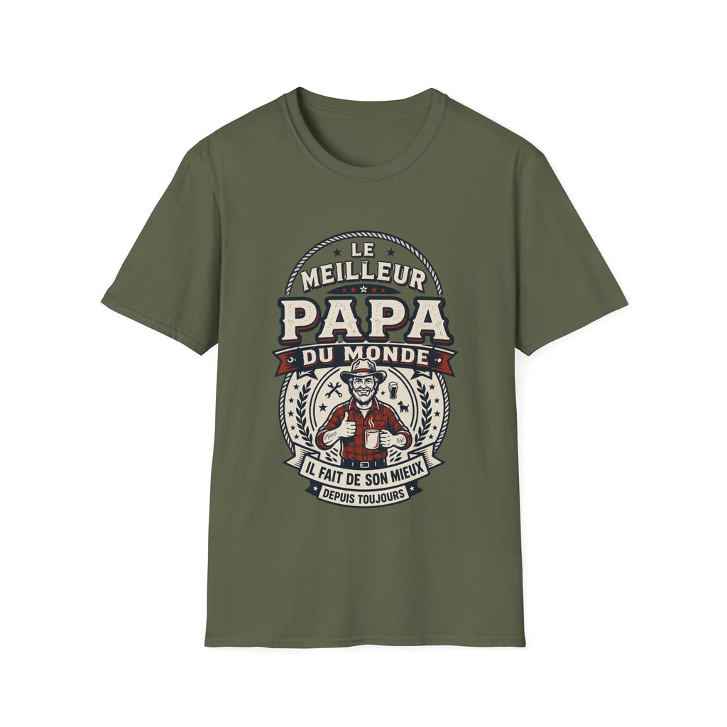 T-Shirt Le Meilleur Papa Du Monde