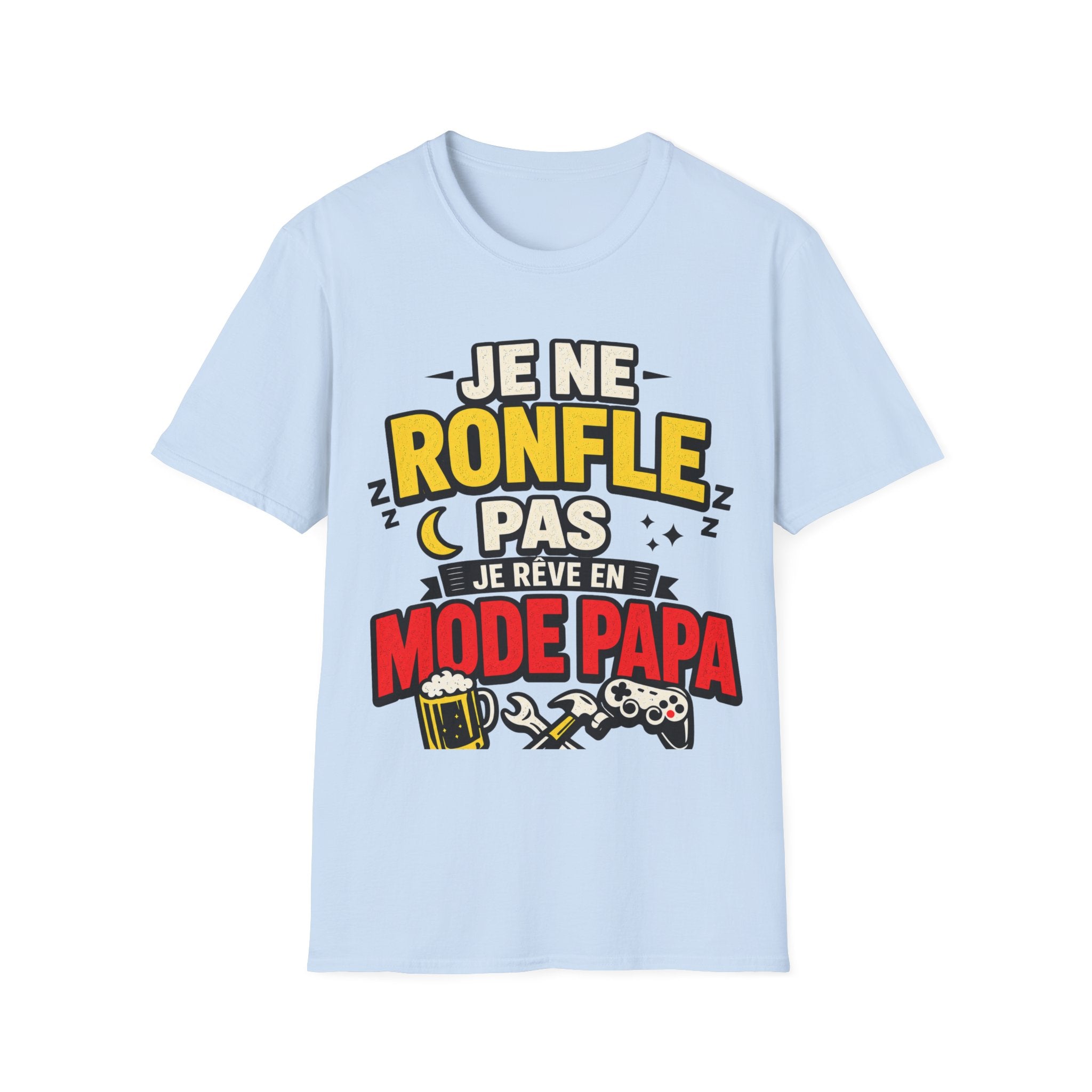 T-Shirt Je Rêve En Mode Papa