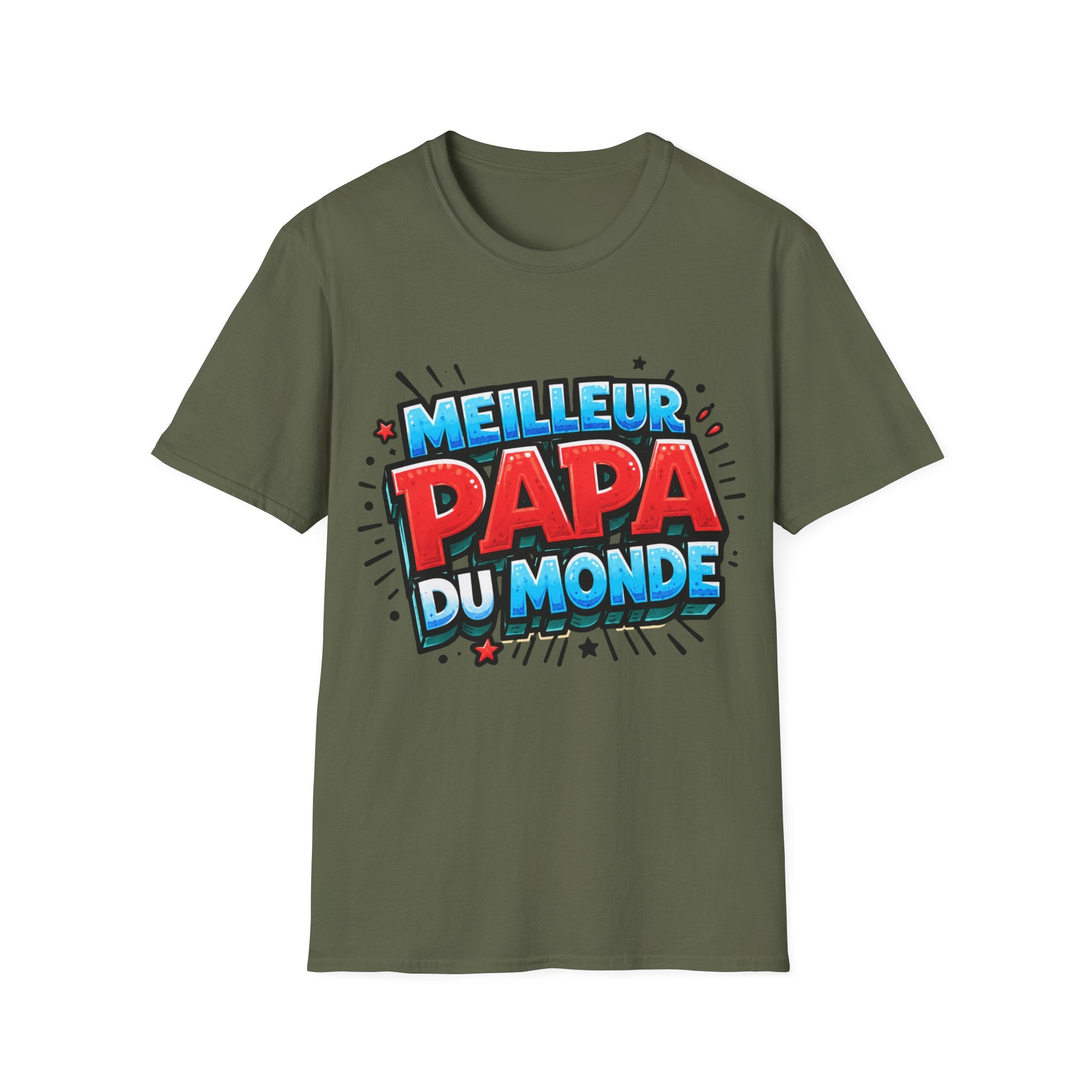 T-Shirt Meilleur Papa Du Monde