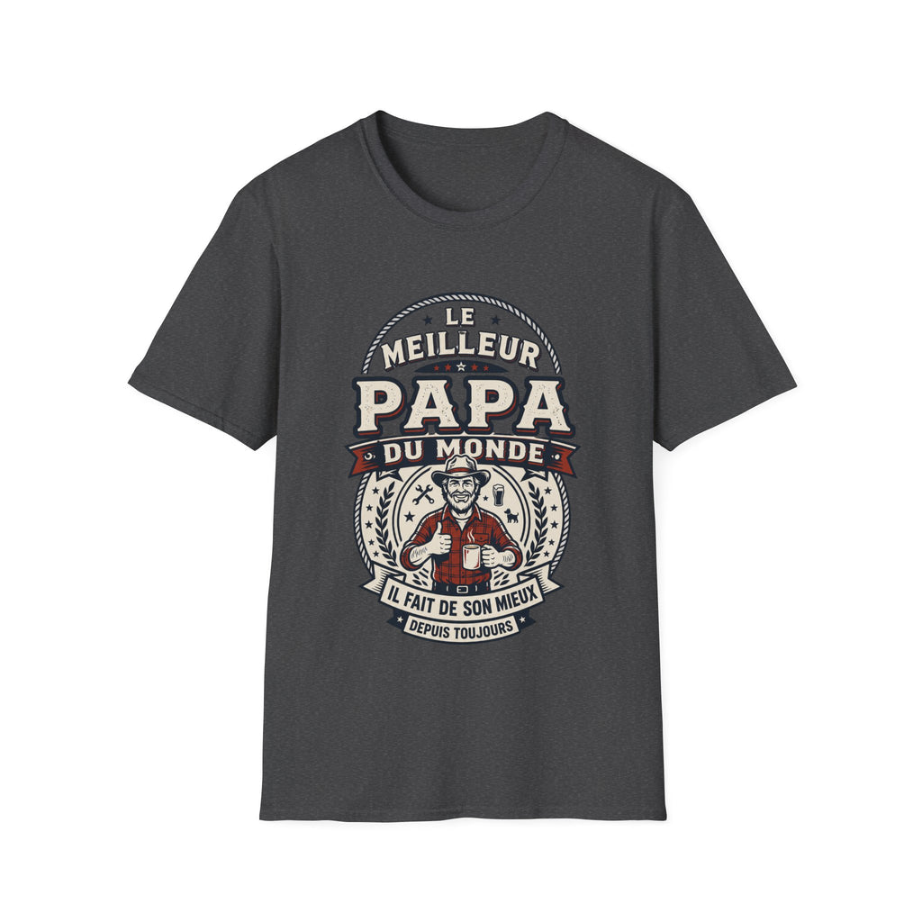 T-Shirt Le Meilleur Papa Du Monde