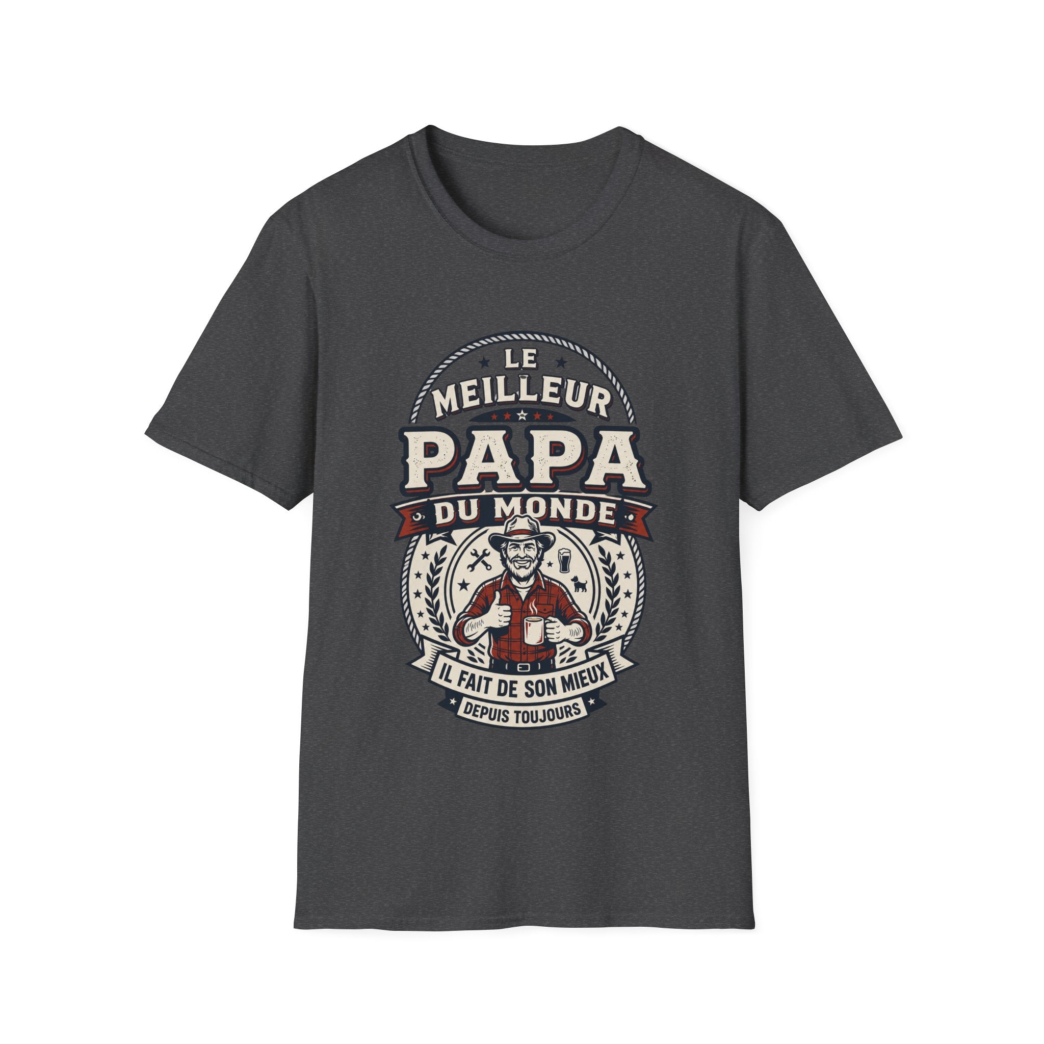 T-Shirt Le Meilleur Papa Du Monde