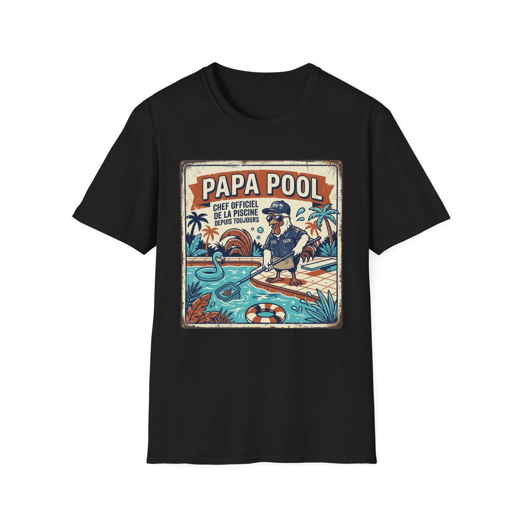 T-Shirt Papa Pool 2