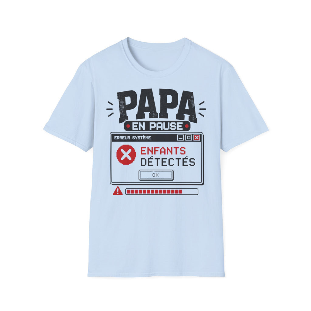 T-Shirt Papa En Pause