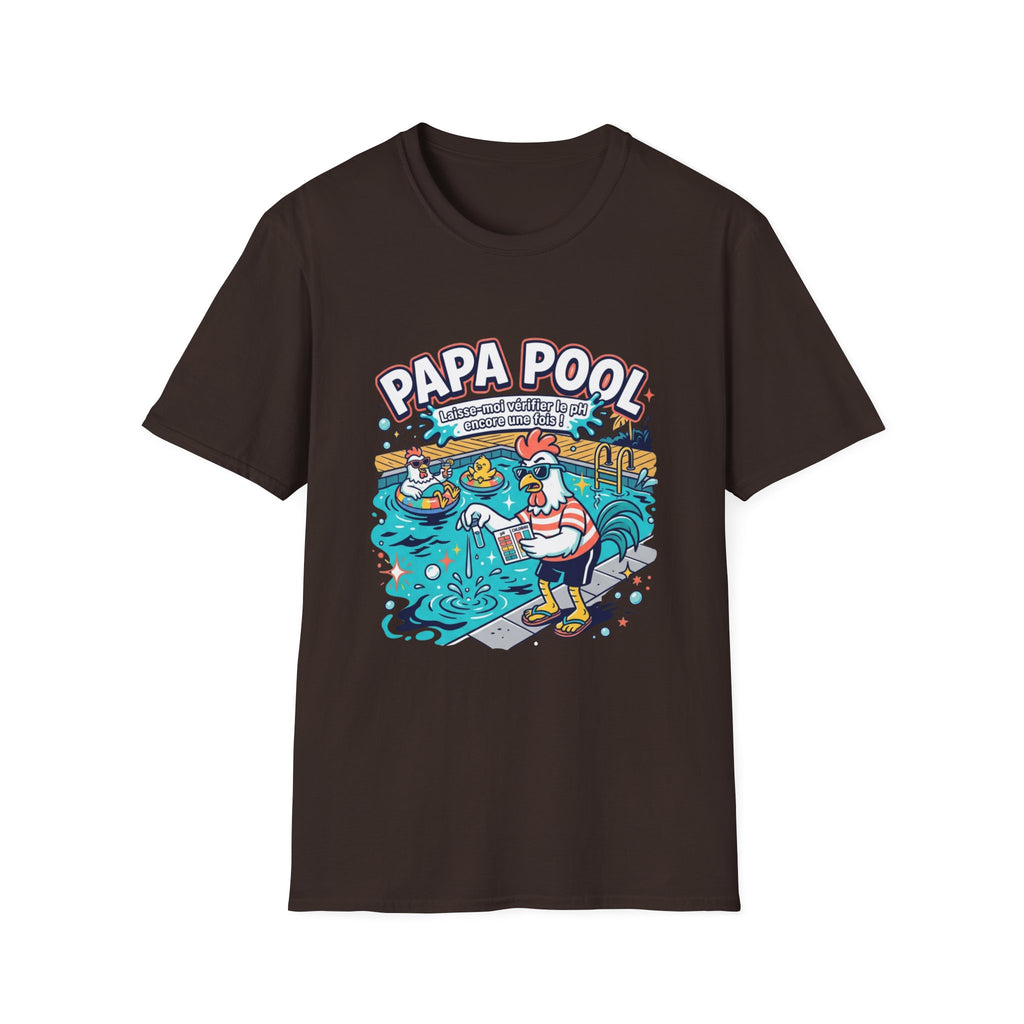 T-Shirt Papa Pool 1