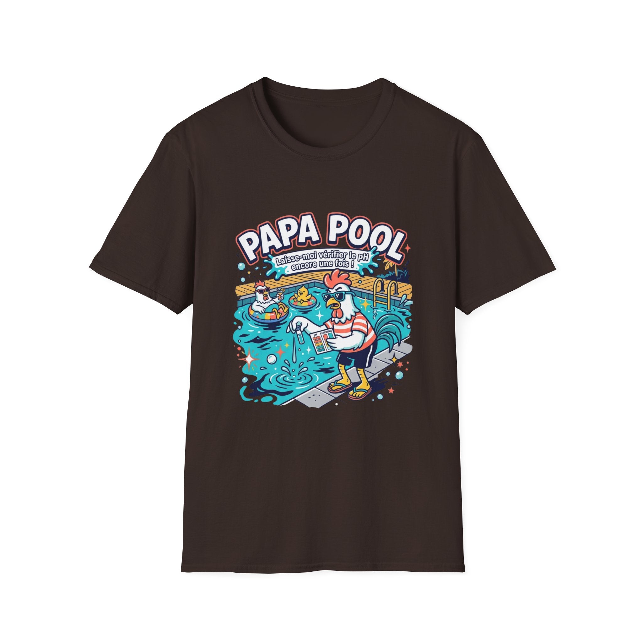 T-Shirt Papa Pool 1