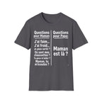 T-Shirt Comparaison Maman Papa