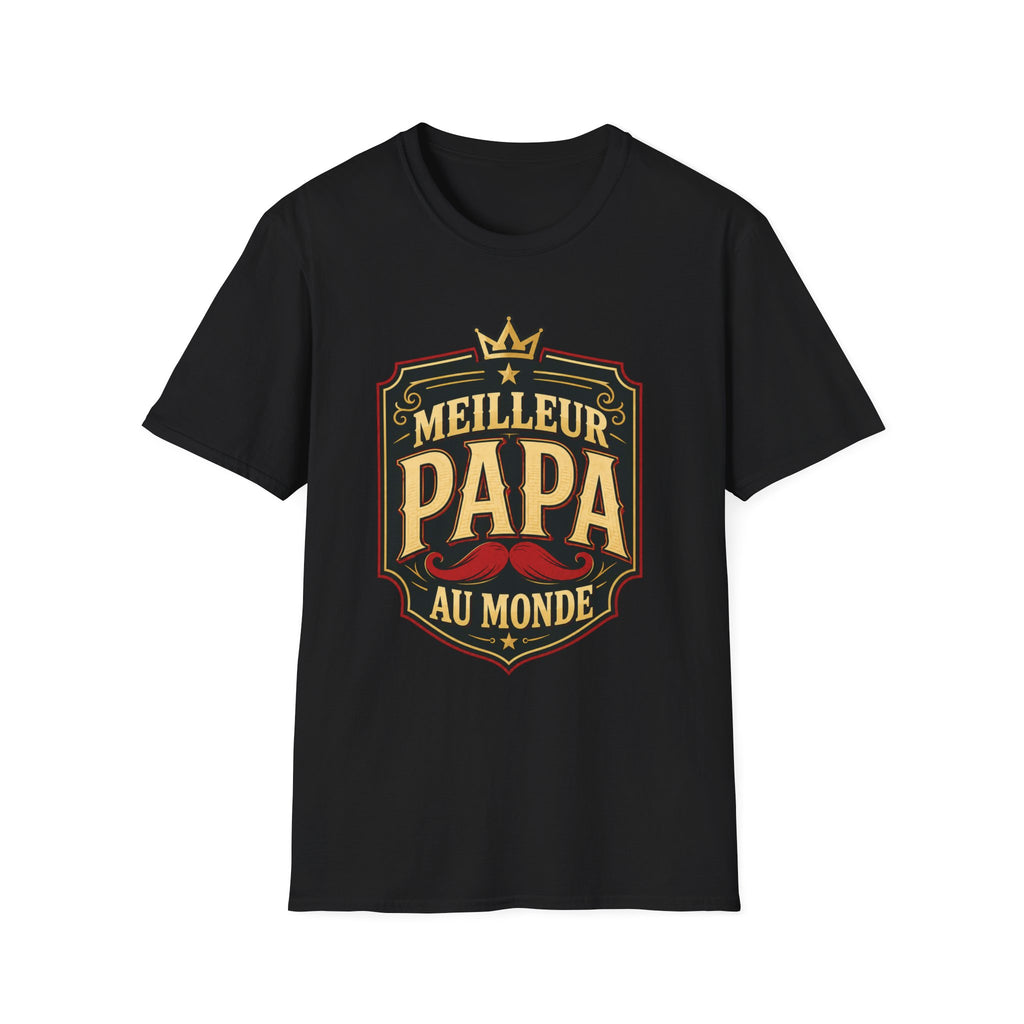 T-Shirt Meilleur Papa Au Monde