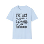 T-Shirt Papa Formidable