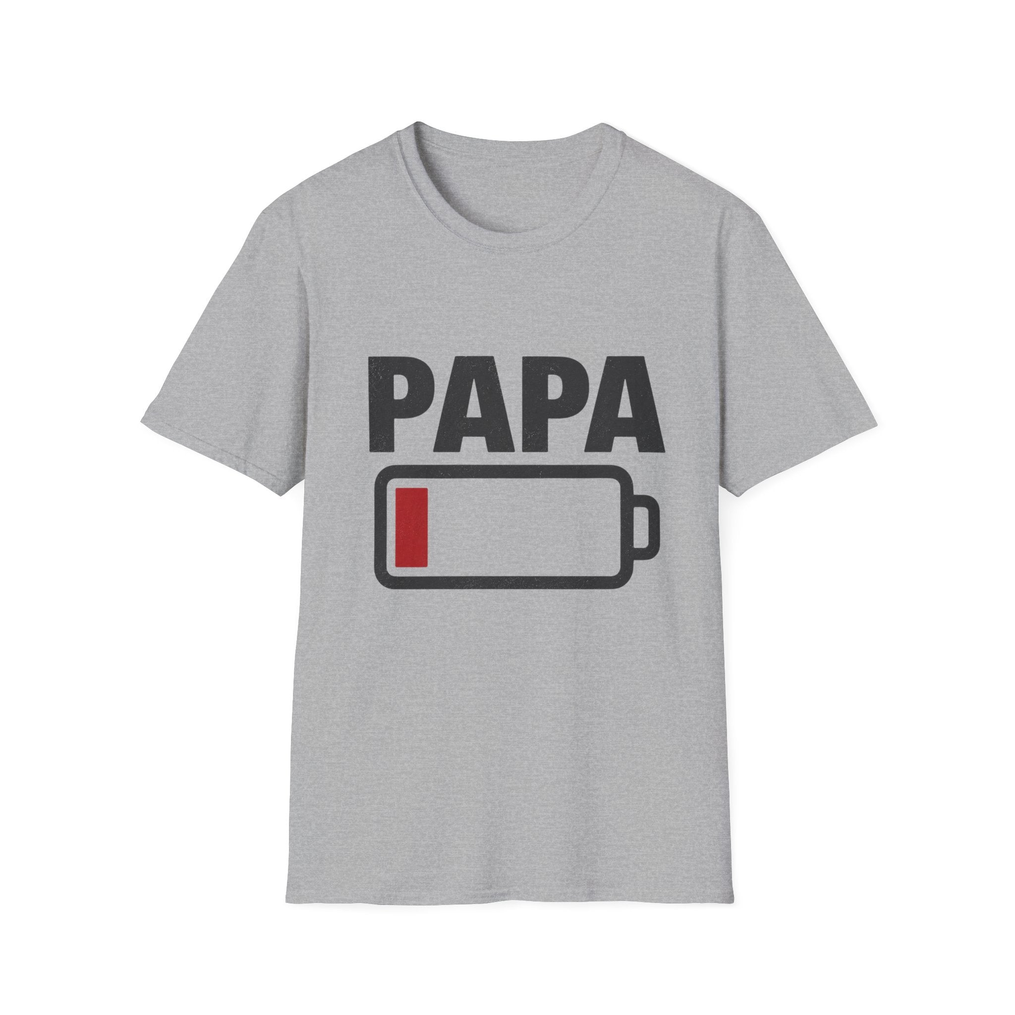 T-Shirt Papa Batterie Faible