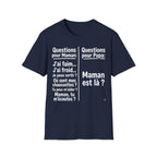 T-Shirt Comparaison Maman Papa
