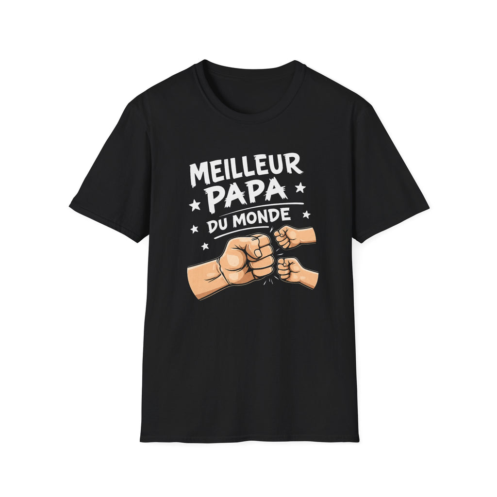 T-Shirt Meilleur Papa Du Monde