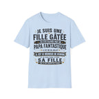 T-Shirt Papa Fantastique Né En Juillet