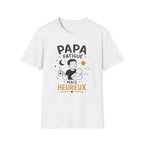 T-Shirt Papa Fatigué Mais Heureux