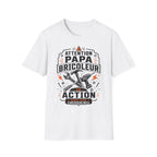 T-Shirt Attention Papa Bricoleur En Action