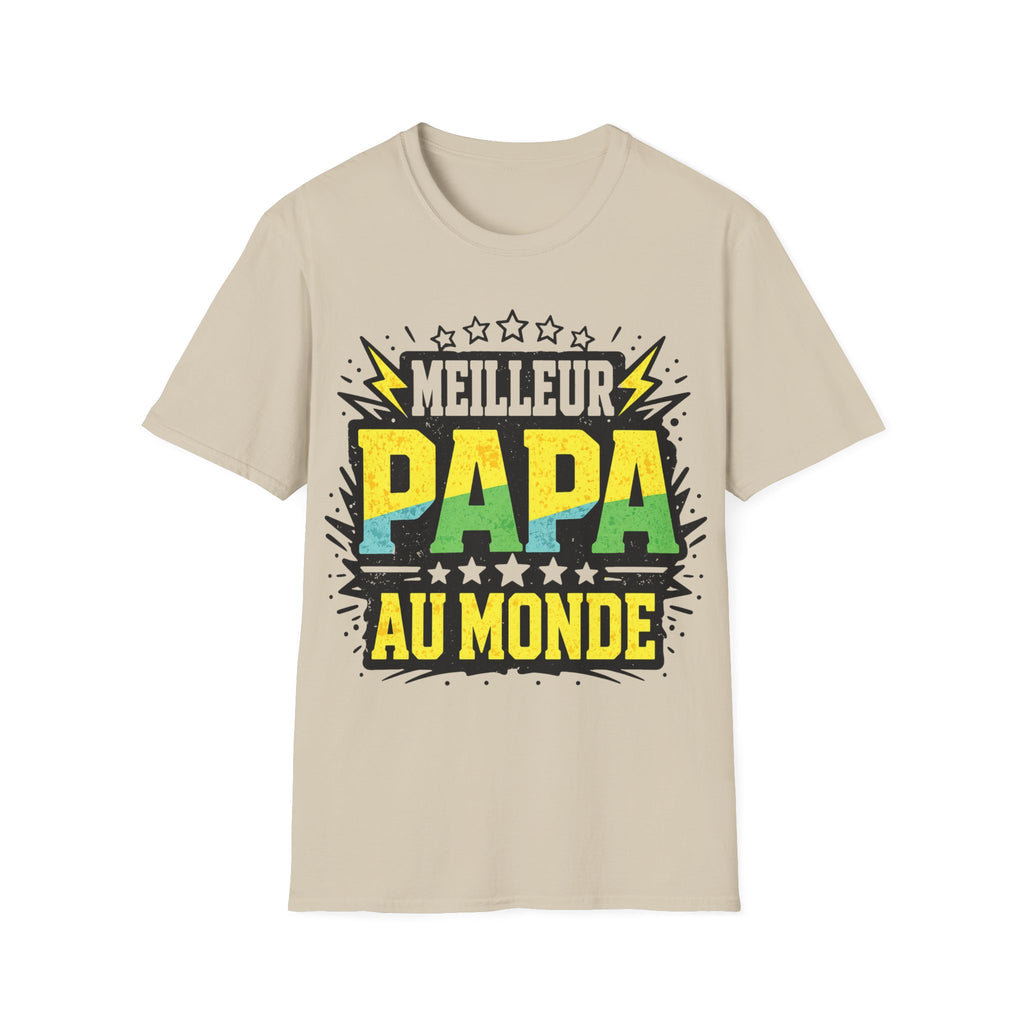 T-Shirt Meilleur Papa Au Monde