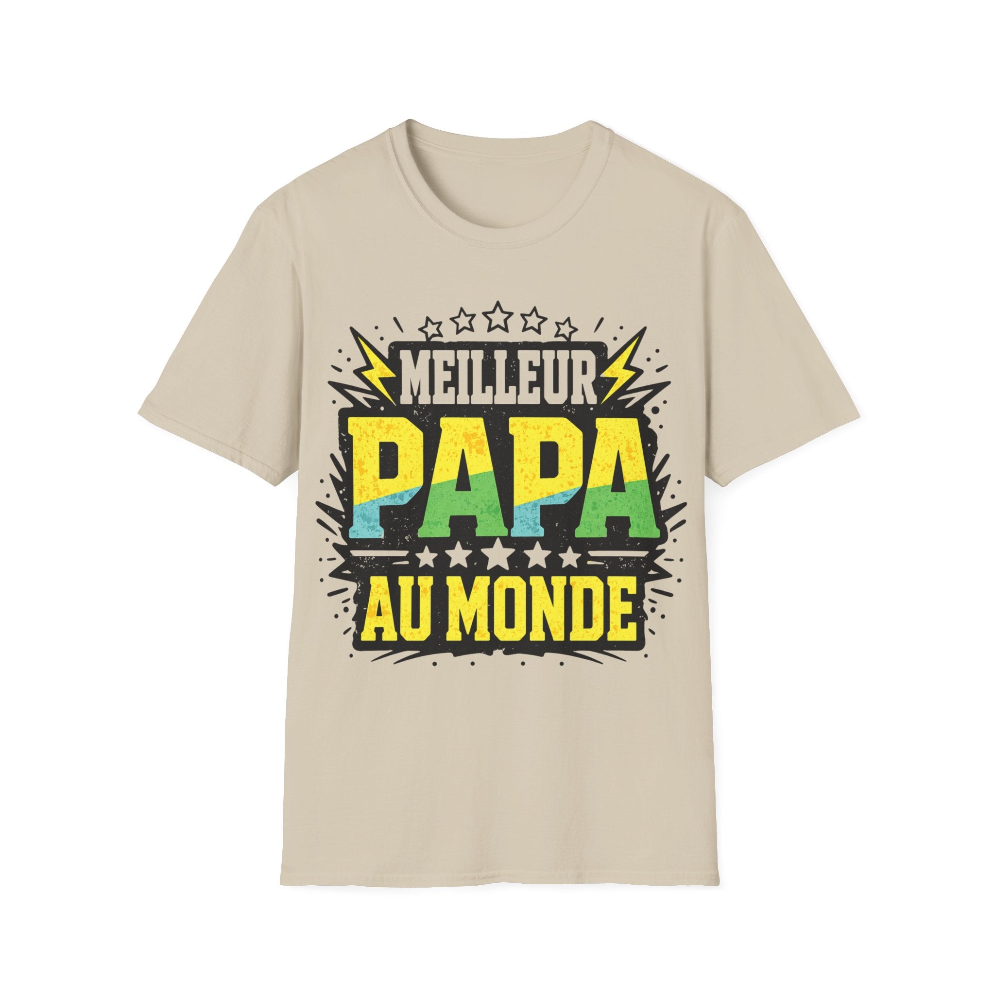 T-Shirt Meilleur Papa Au Monde