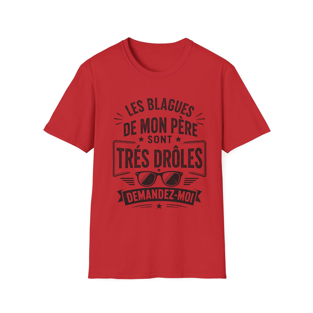 T-Shirt Les Blagues De Mon Père