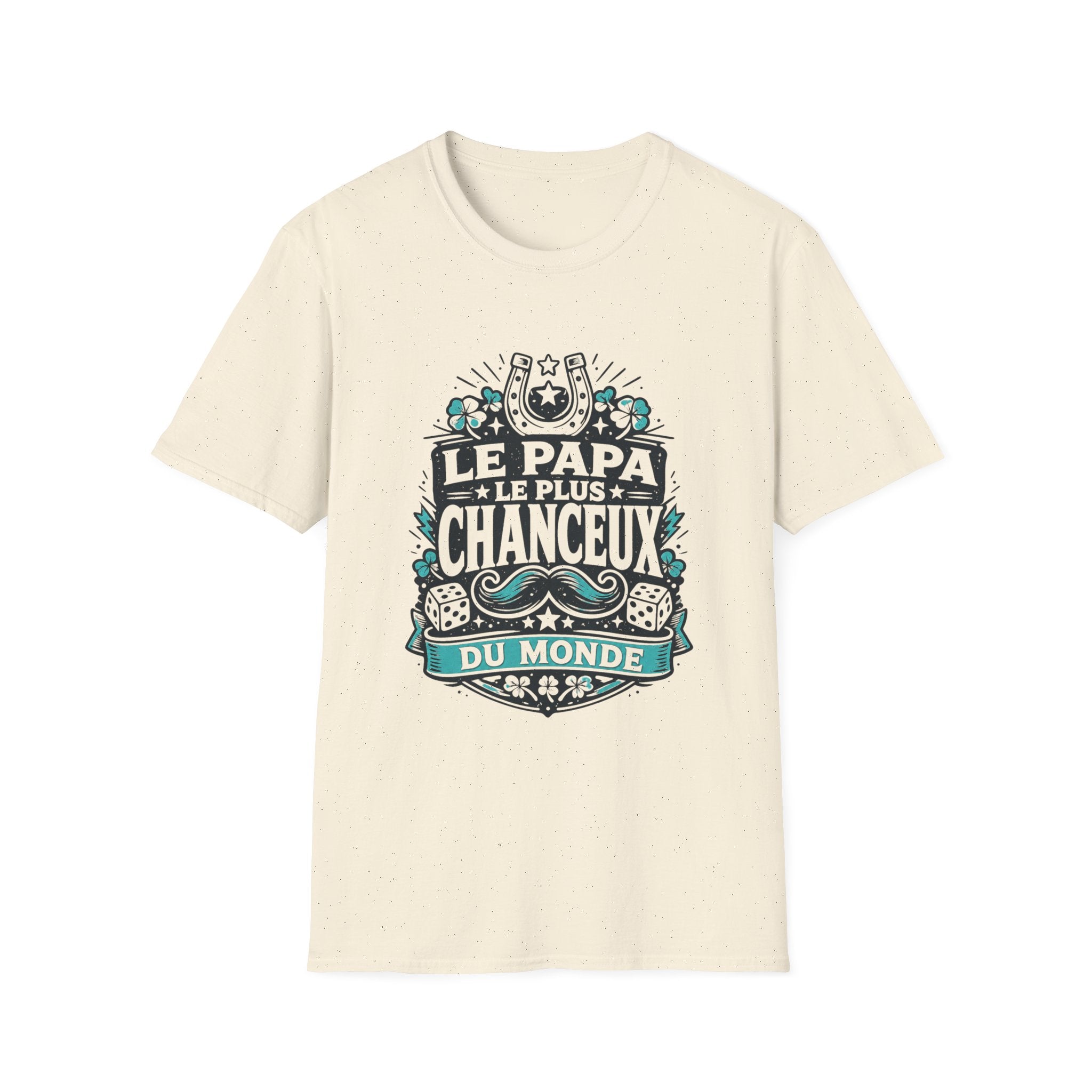 T-Shirt Le Papa Le Plus Chanceux