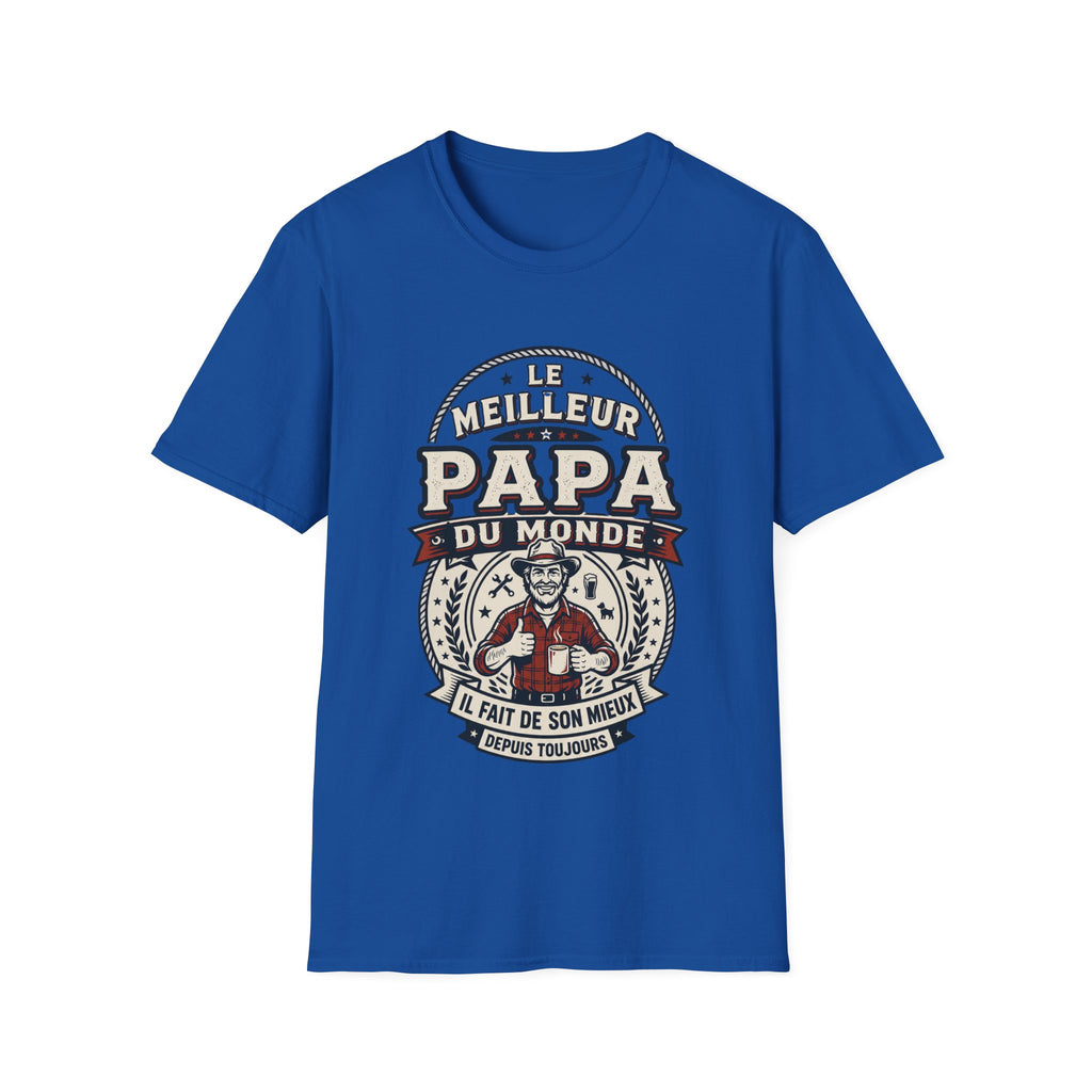T-Shirt Le Meilleur Papa Du Monde
