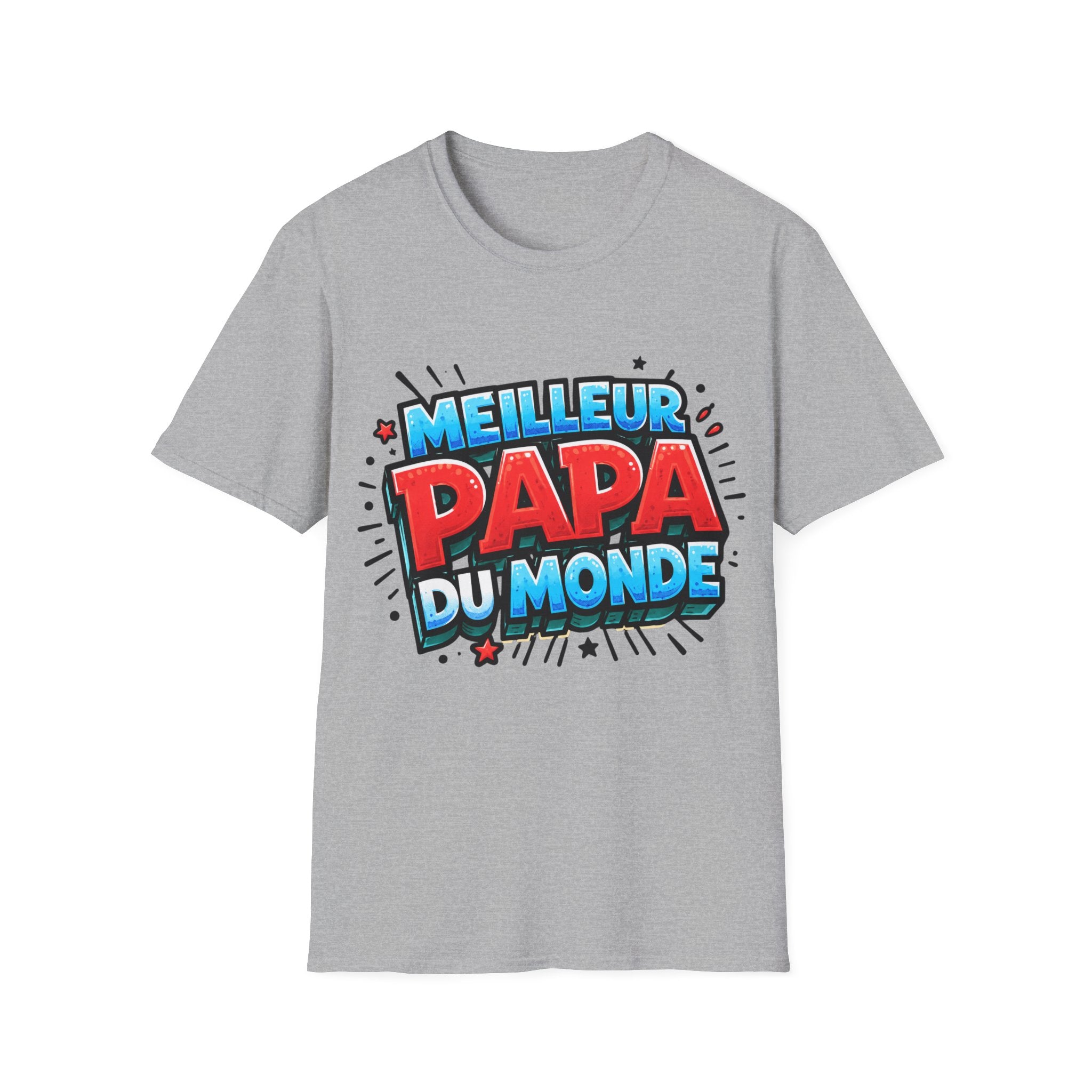 T-Shirt Meilleur Papa Du Monde