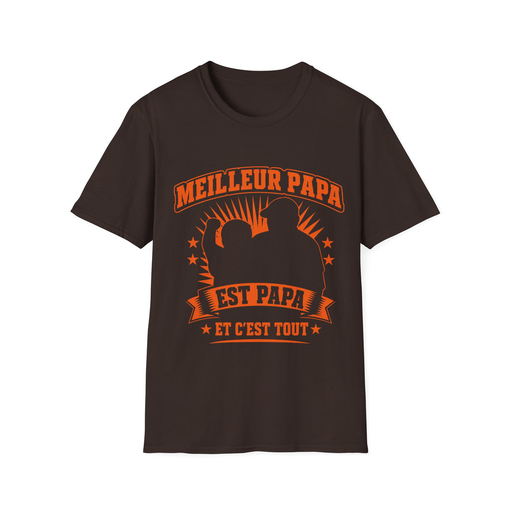 T-Shirt Meilleur Papa Est Papa