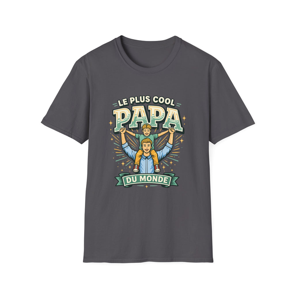 T-Shirt Le Plus Cool Papa