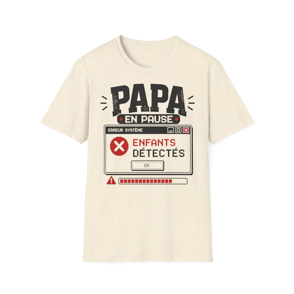 T-Shirt Papa En Pause