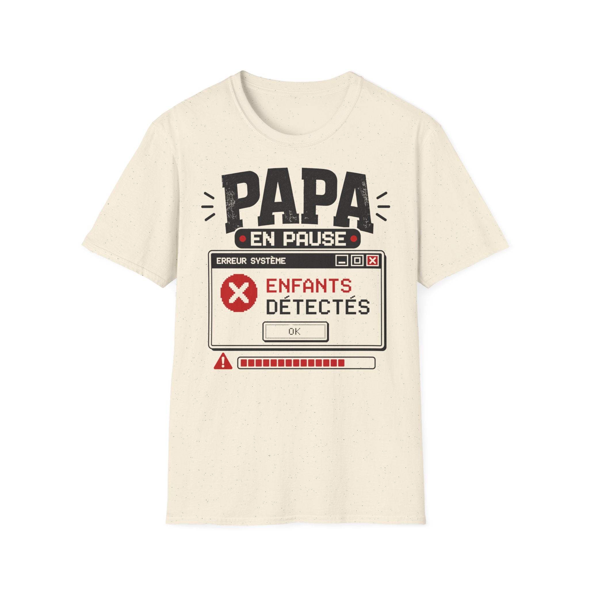 T-Shirt Papa En Pause