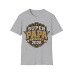T-Shirt Super Papa Depuis 2026