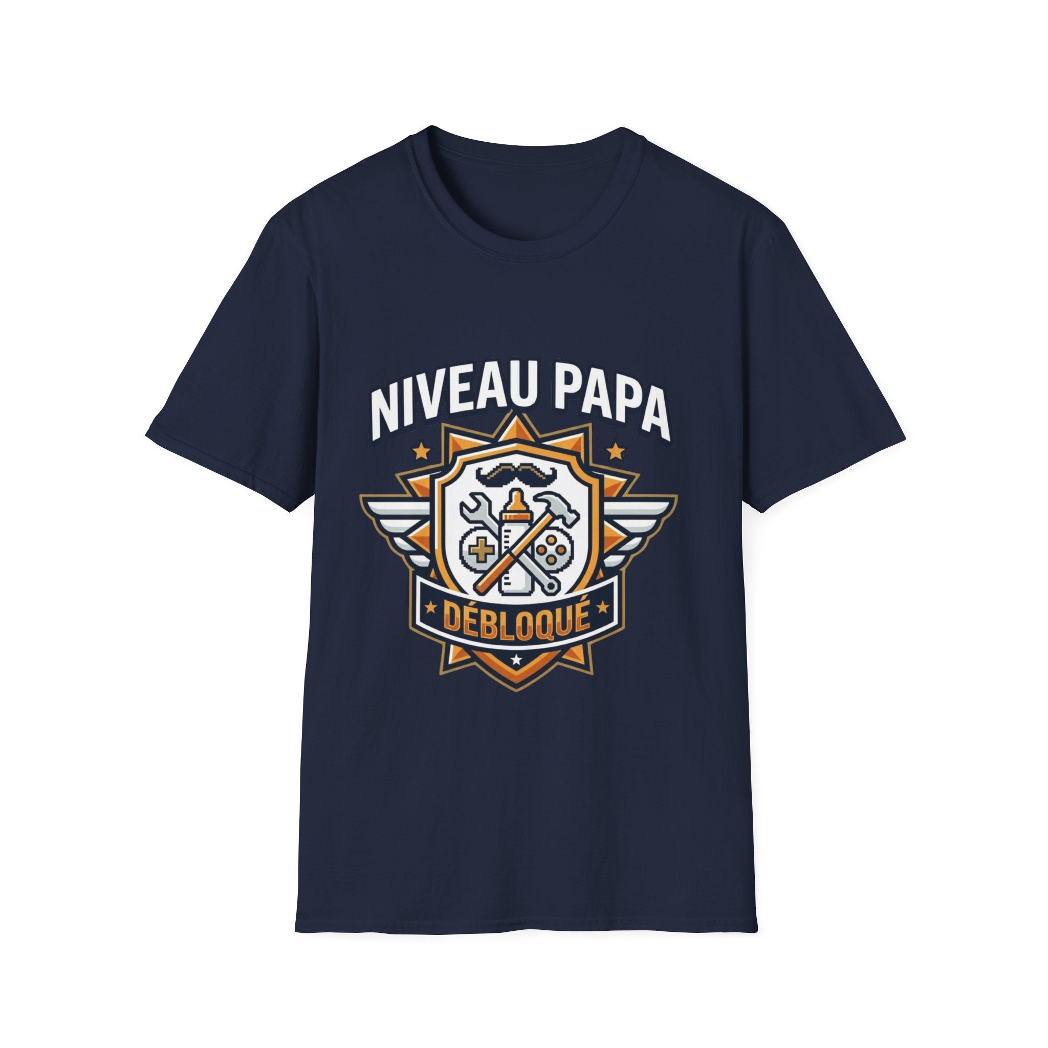 T-Shirt Niveau Papa Débloqué