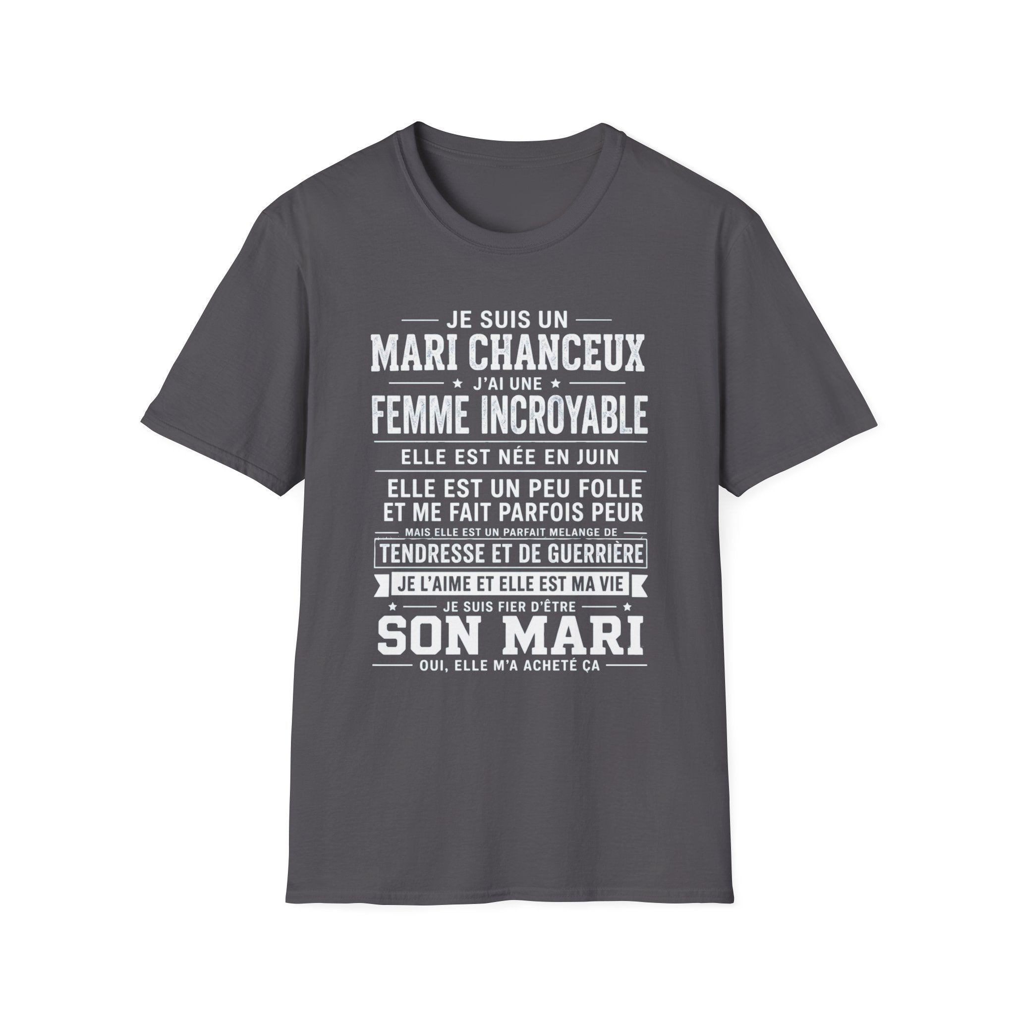 T-Shirt Femme Incroyable Née En JUIN