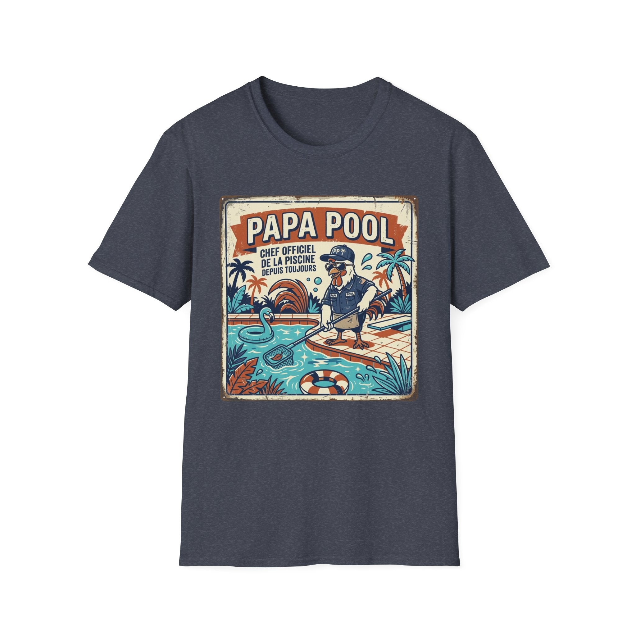 T-Shirt Papa Pool 2