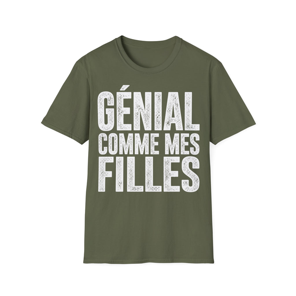 T-Shirt Génial Comme Mes Filles