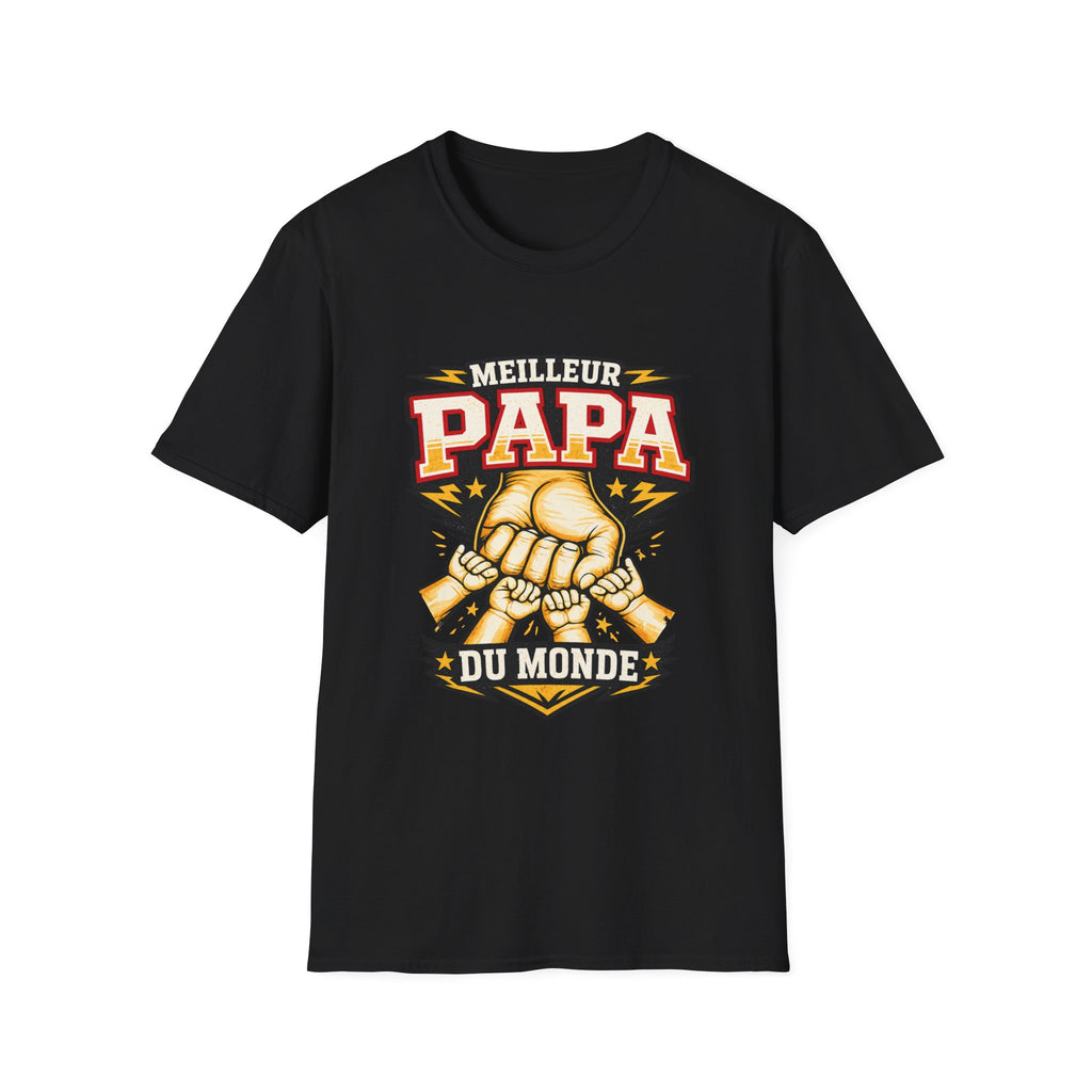 T-Shirt Meilleur Papa Du Monde