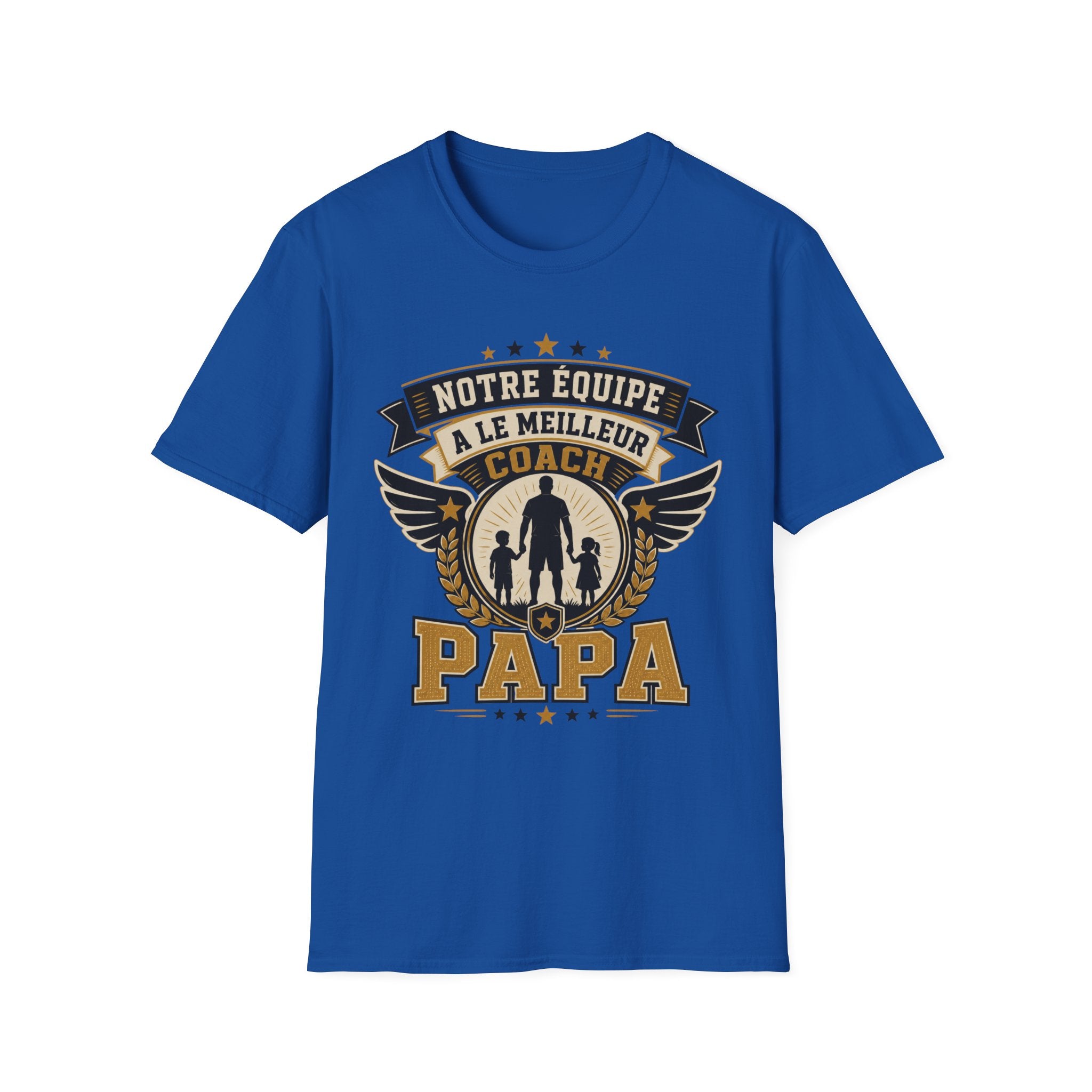 T-Shirt Papa Meilleur Coach