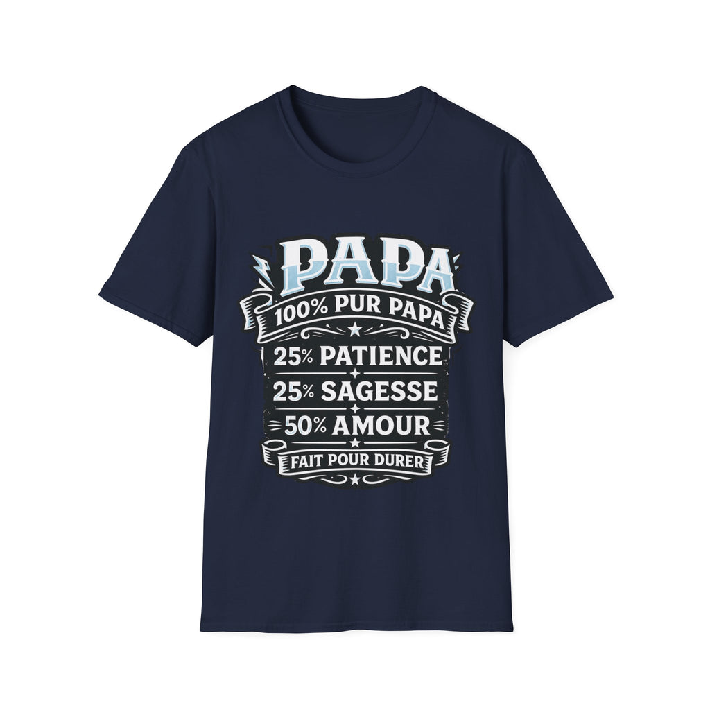 T-Shirt 100% Pur Papa