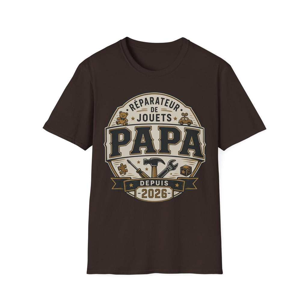 T-Shirt Papa Réparateur de Jouets