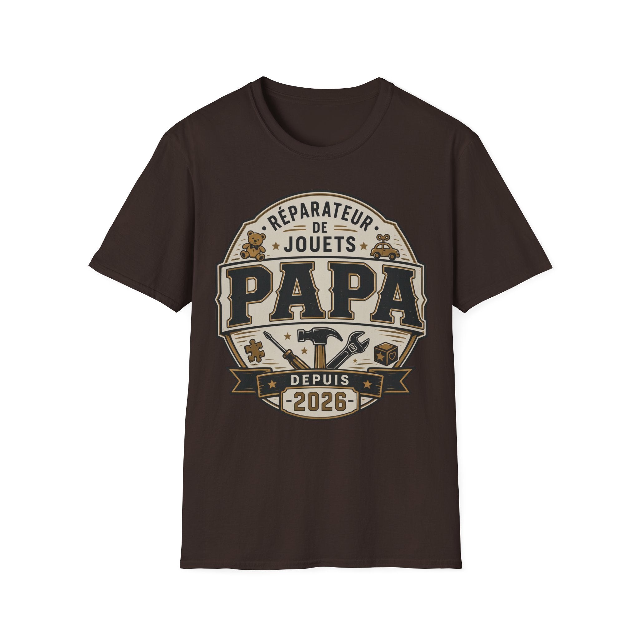 T-Shirt Papa Réparateur de Jouets