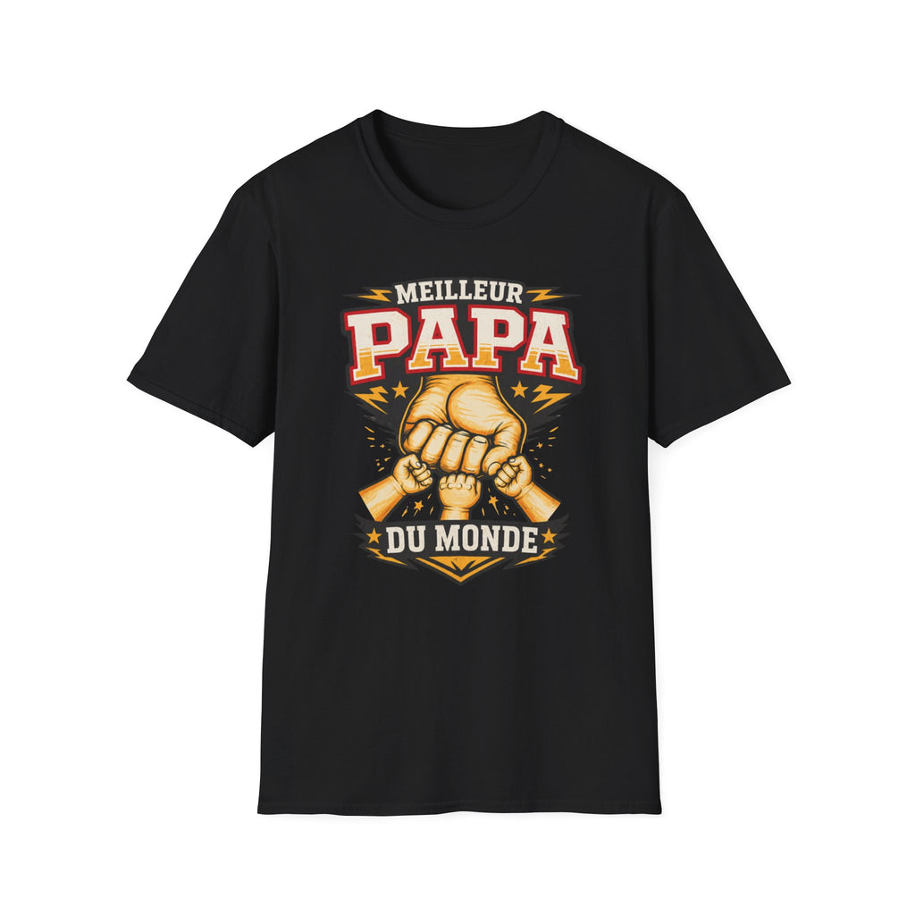 T-Shirt Meilleur Papa Du Monde