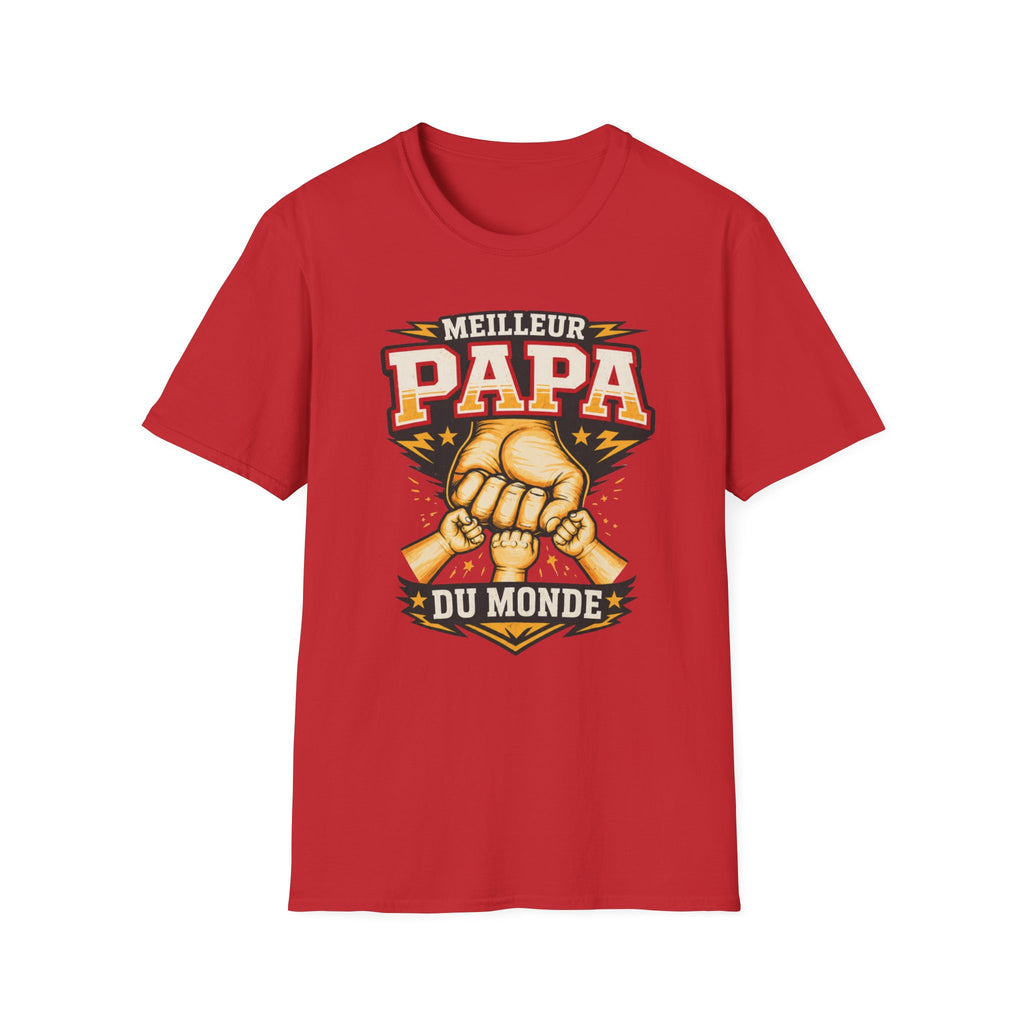 T-Shirt Meilleur Papa Du Monde