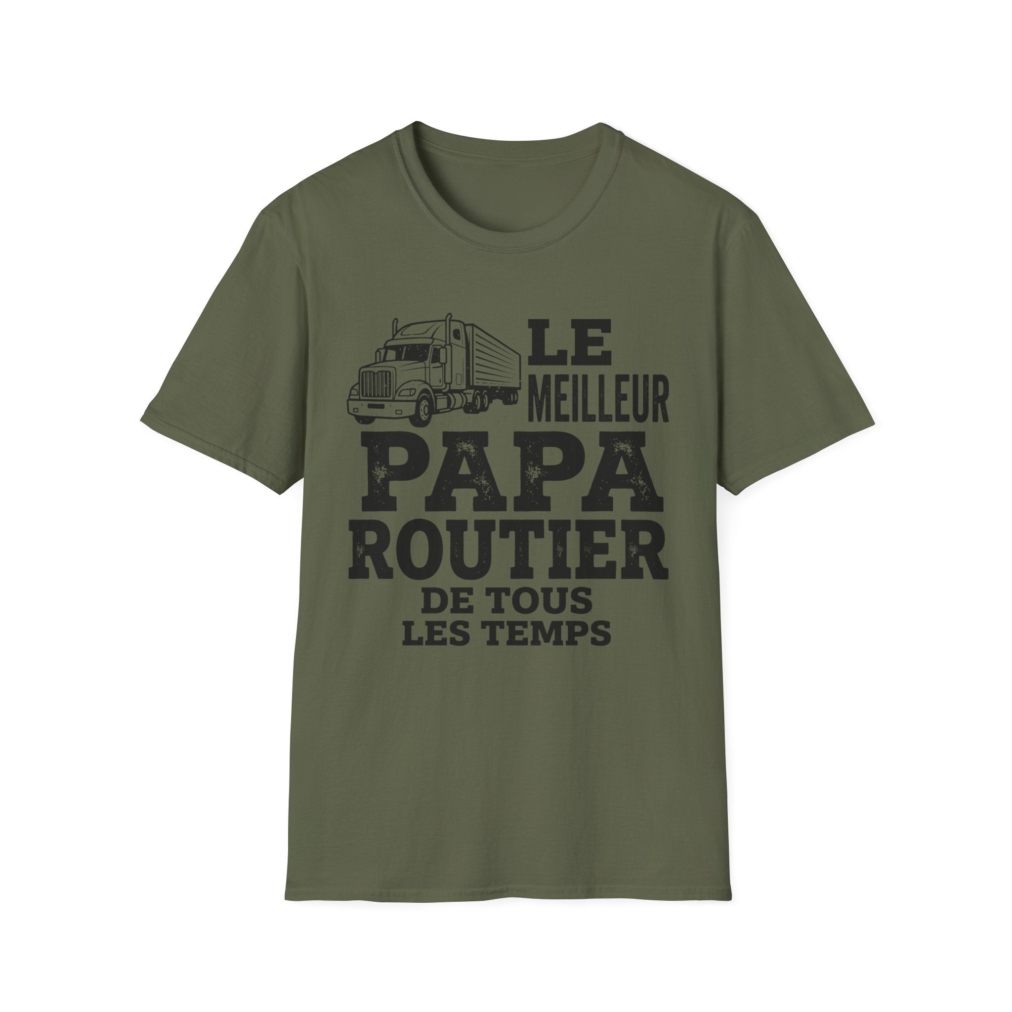 T-Shirt Meilleur Papa Routier