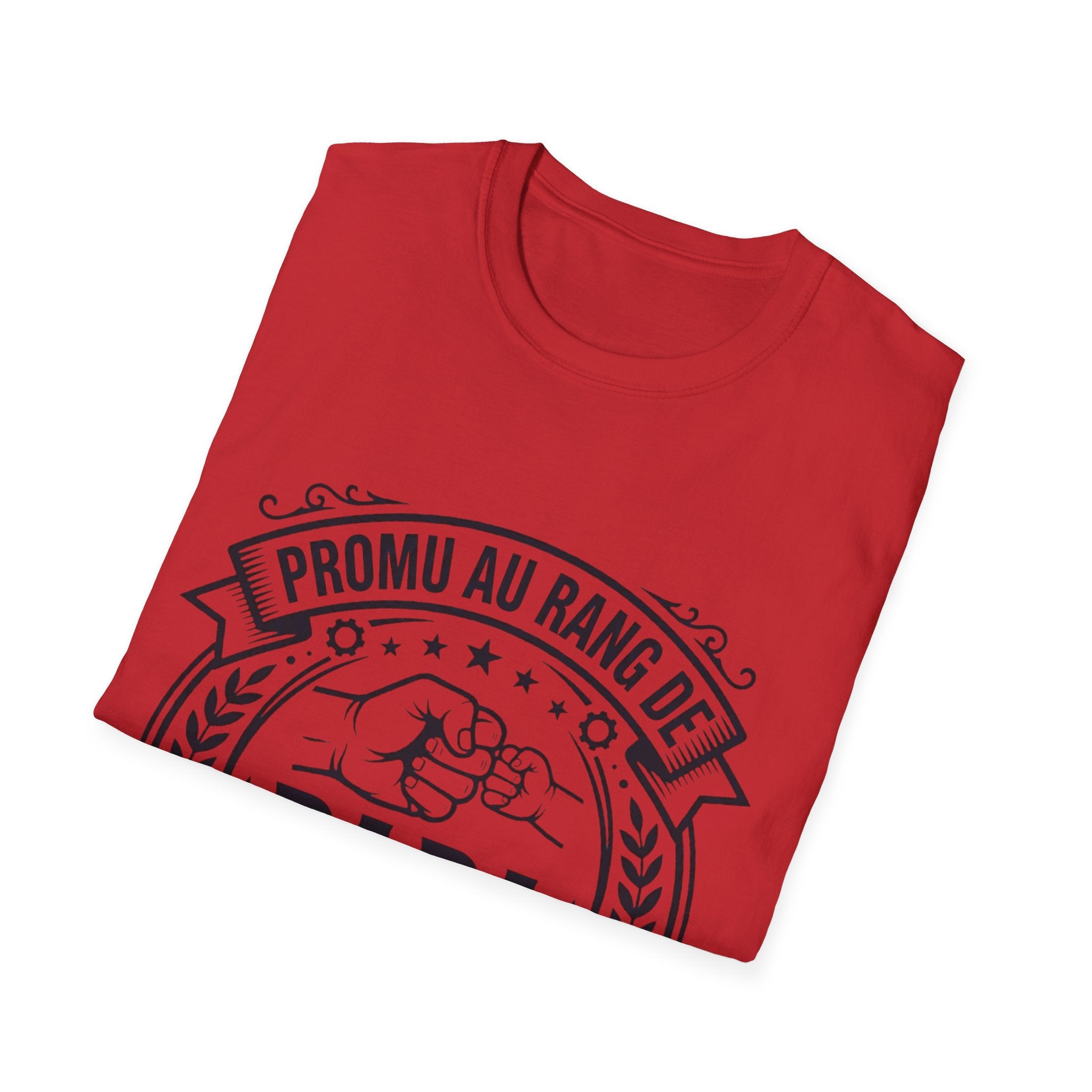 T Shirt Promu Au Rang De Papa