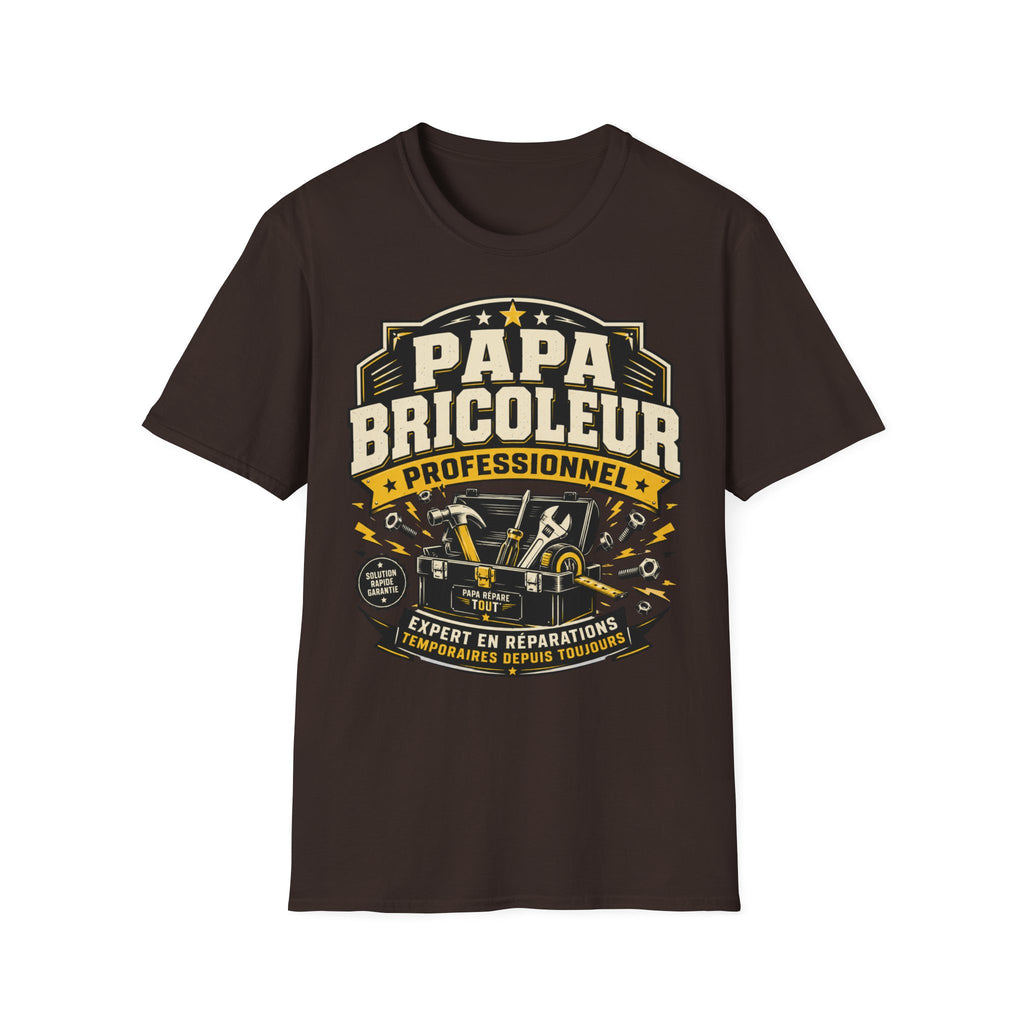 T-Shirt Papa Bricoleur Professionnel