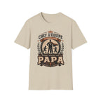 T-Shirt Papa Chef D'équipe A Temps Plein